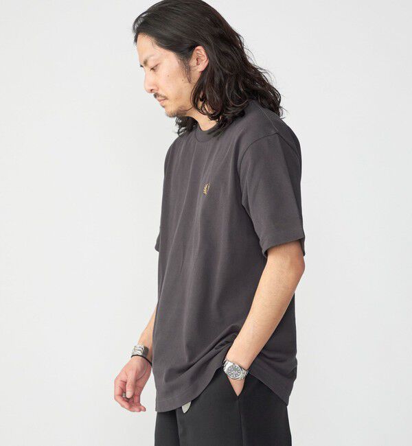 SHIPS「【SHIPS別注】FRED PERRY: SOLOTEX(R) 鹿の子 ワンポイント ロゴ Tシャツ24SS」|Tシャツ・カットソー|