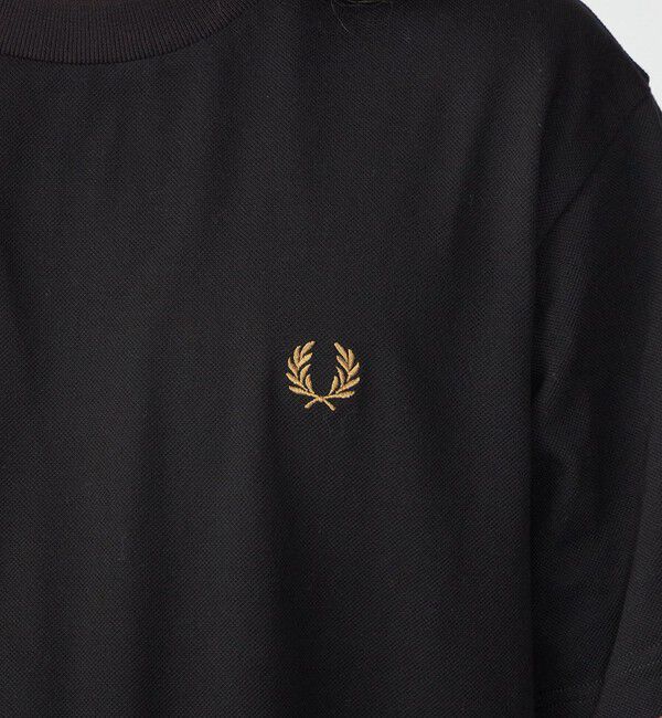 SHIPS「【SHIPS別注】FRED PERRY: SOLOTEX(R) 鹿の子 ワンポイント ロゴ Tシャツ24SS」|Tシャツ・カットソー|