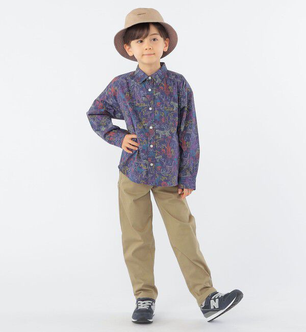 SHIPS KIDS「SHIPS KIDS:コットン リバーシブル ハット」|ハット|
