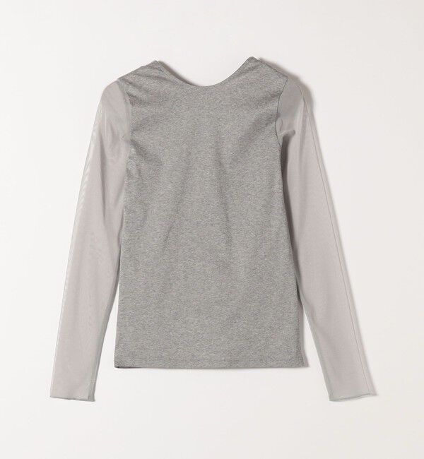 quaranciel「quaranciel:〈手洗い可能〉ベアデザイン チュール カットソー」|Tシャツ・カットソー|