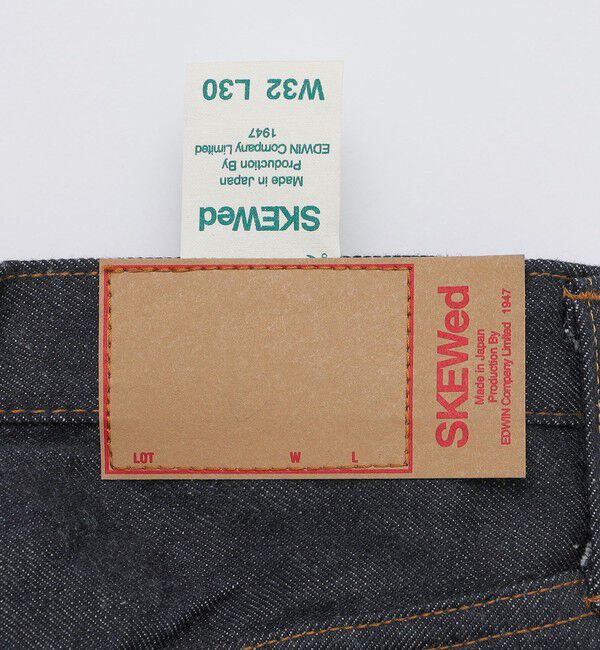 SHIPS「SKEWed: COIN POCKET DENIM」|デニム|