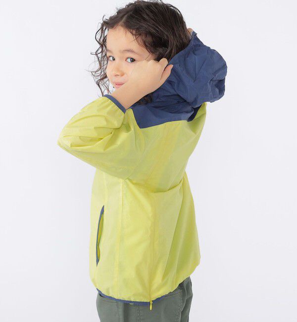 SHIPS KIDS「SHIPS KIDS:100～130cm /〈撥水/洗濯機可能〉ジップアップ パーカ」|ブルゾン・スタジャン|