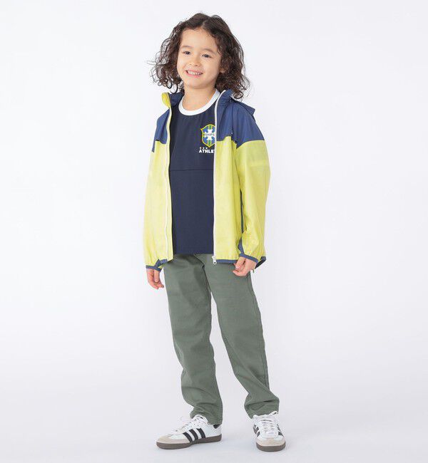 SHIPS KIDS「SHIPS KIDS:100～130cm /〈撥水/洗濯機可能〉ジップアップ パーカ」|ブルゾン・スタジャン|