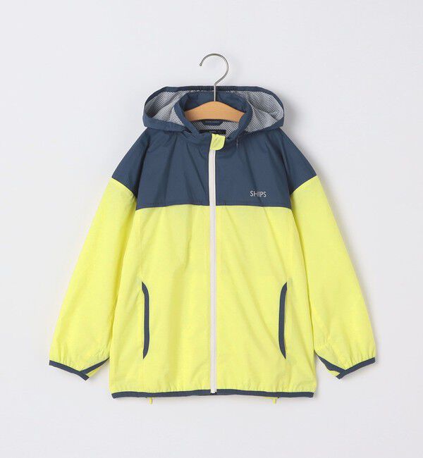 SHIPS KIDS「SHIPS KIDS:100～130cm /〈撥水/洗濯機可能〉ジップアップ パーカ」|ブルゾン・スタジャン|