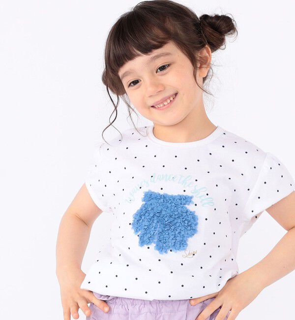 SHIPS KIDS「SHIPS KIDS:100～130cm / サマー モチーフ 半袖 Tシャツ」|Tシャツ・カットソー|