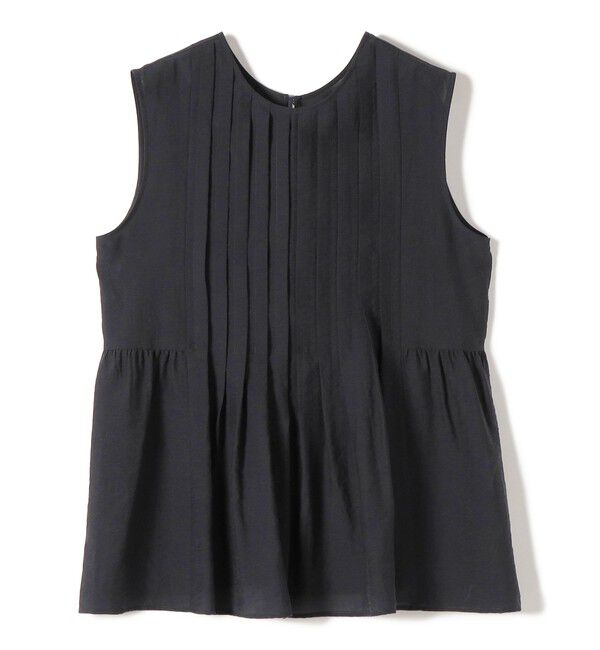 SHIPS for women「【実力派ベーシック】〈手洗い可能〉シルク混 シアー 2WAY ノースリーブ ブラウス」|シャツ・ブラウス|