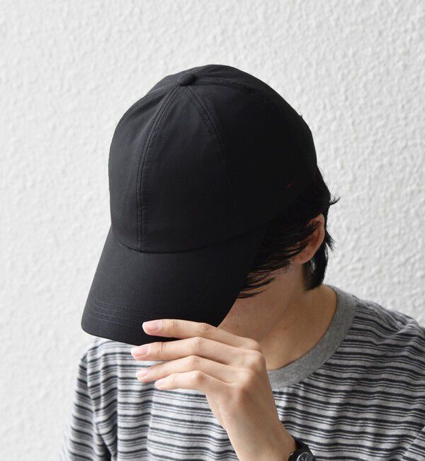 SHIPS any「【WEB限定】SHIPS any:〈遮熱/手洗い可能〉オーバー フィット ロゴ 刺繍 ベースボール キャップ◇」|キャップ・キャスケット|