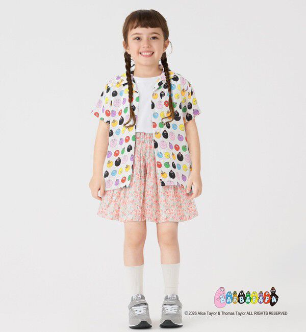SHIPS Colors 「SHIPS Colors:〈洗濯機可能〉80～130cm / バーバパパ レーヨン プリント シャツ◇」|シャツ・ブラウス|