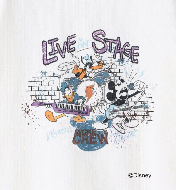 SHIPS Colors 「SHIPS Colors:〈洗濯機可能〉80～130cm / ミッキー プリント Tシャツ」|Tシャツ・カットソー|