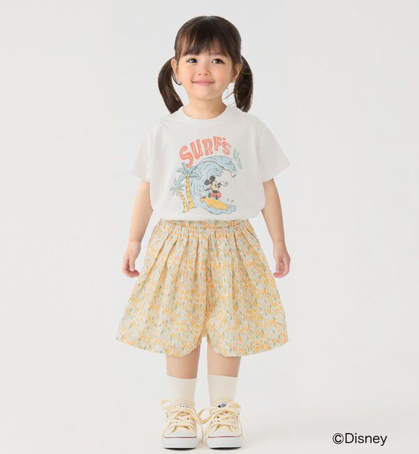 SHIPS Colors 「SHIPS Colors:〈洗濯機可能〉80～130cm / ミッキー プリント Tシャツ」|Tシャツ・カットソー|