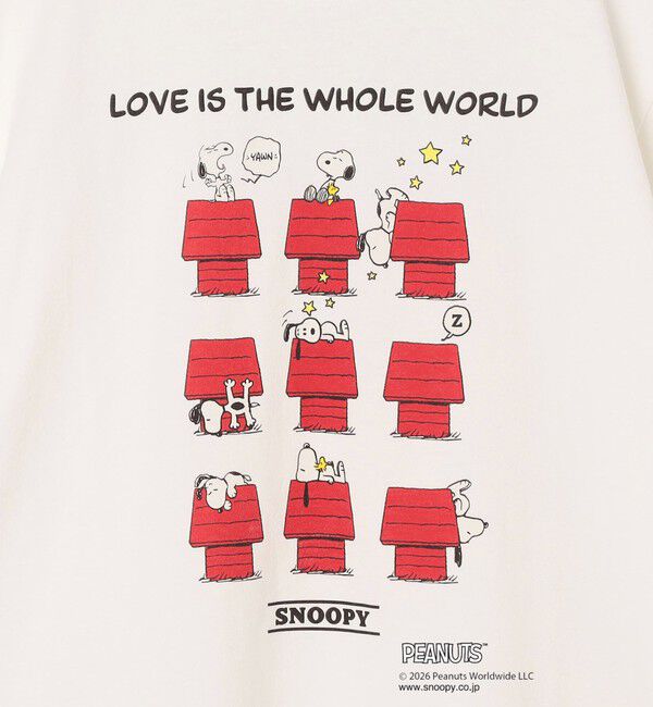 SHIPS any「SHIPS any: SNOOPY コラボ グラフィック プリント Tシャツ<KIDS>◇」|Tシャツ・カットソー|
