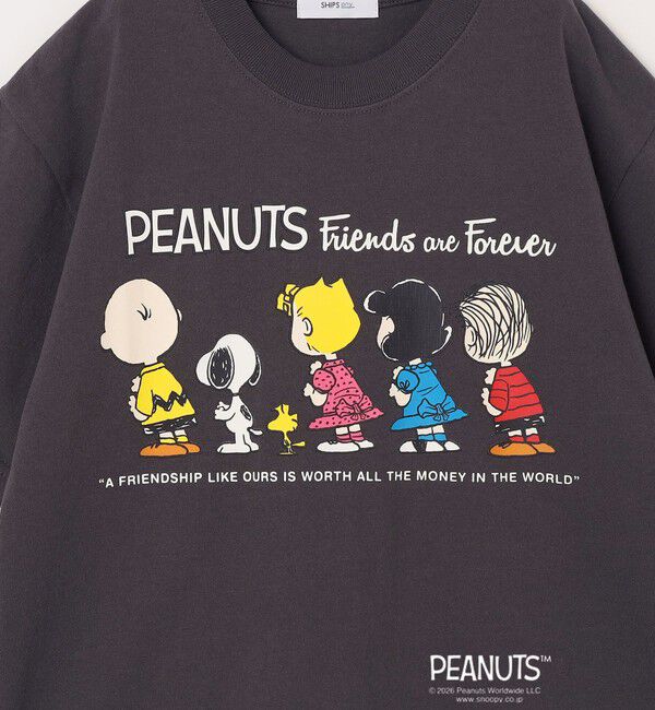 SHIPS any「SHIPS any: SNOOPY コラボ グラフィック プリント Tシャツ<KIDS>◇」|Tシャツ・カットソー|