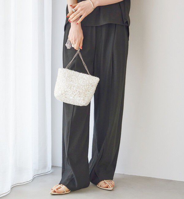SHIPS for women「troisiemeCHACO: ビーズ ポシェット」|パーティーバッグ|