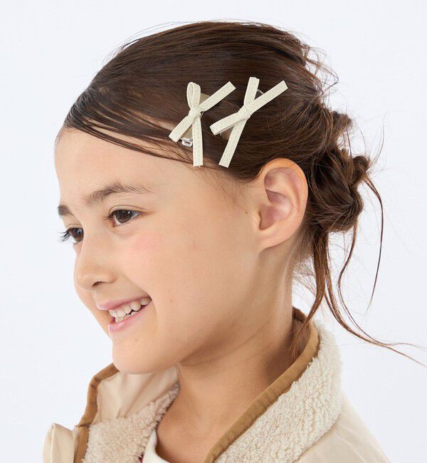 SHIPS KIDS「SHIPS KIDS:リボン ヘアクリップ セット」|その他|