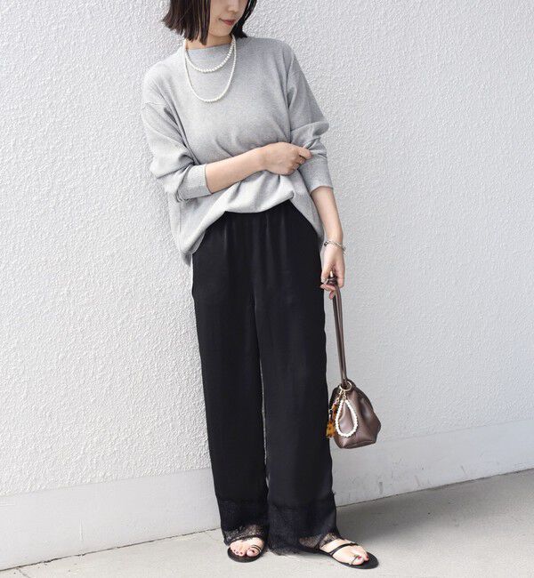 SHIPS Colors 「《予約》SHIPS Colors:〈手洗い可能〉TC ワッフル ボートネック トップス◆」|Tシャツ・カットソー|