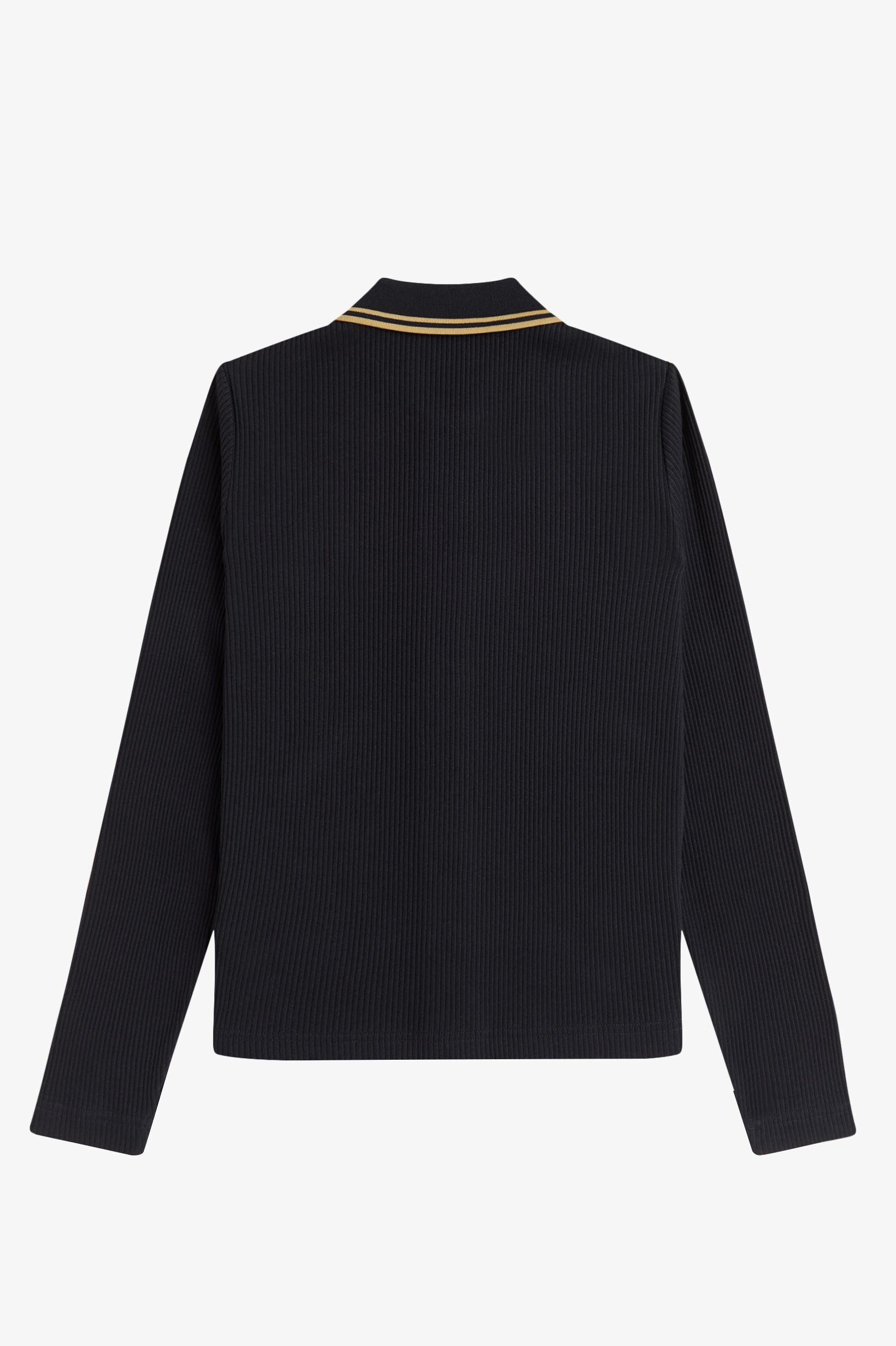 FRED PERRY 「Button Through Rib Polo Shirt／ボタンスルーリブポロシャツ」|ポロシャツ|