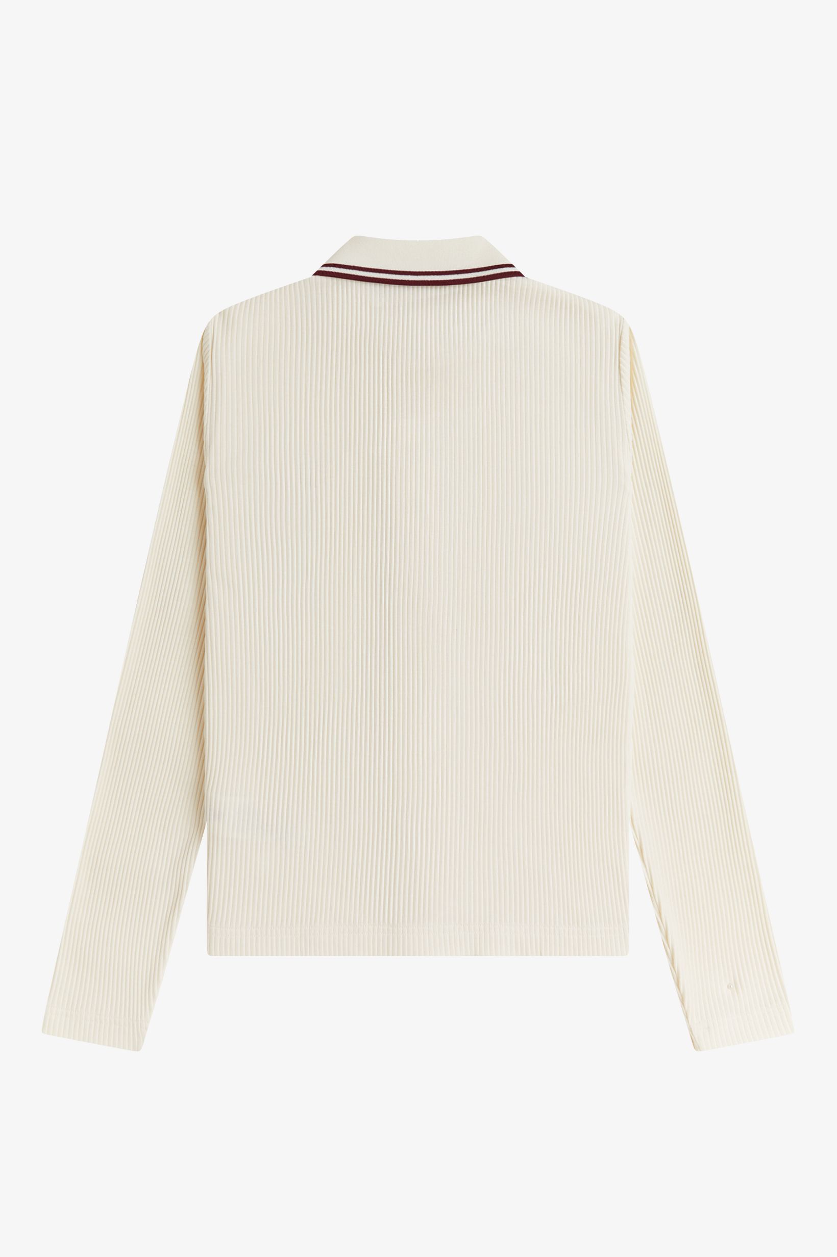 FRED PERRY 「Button Through Rib Polo Shirt／ボタンスルーリブポロシャツ」|ポロシャツ|