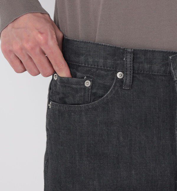 TOMORROWLAND MENS「【別注】EDWIN LOOSE STRAIGHT レインボーセルビッチ カラーデニムパンツ」|デニム|