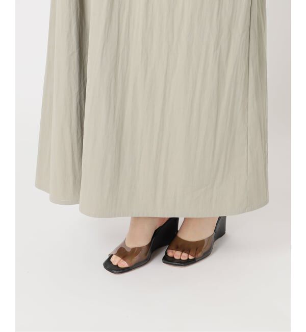  「GATHER SLEEVE DRESS：ワンピース」|ワンピース|