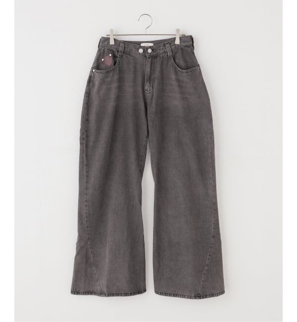 JOINT WORKS「Knuth Marf / クヌースマーフ wide bell-bottom denim pants」|デニム|