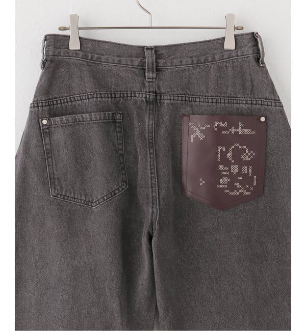 JOINT WORKS「Knuth Marf / クヌースマーフ wide bell-bottom denim pants」|デニム|