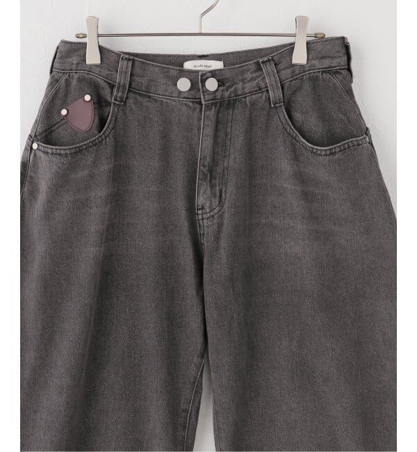 JOINT WORKS「Knuth Marf / クヌースマーフ wide bell-bottom denim pants」|デニム|