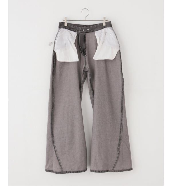 JOINT WORKS「Knuth Marf / クヌースマーフ wide bell-bottom denim pants」|デニム|