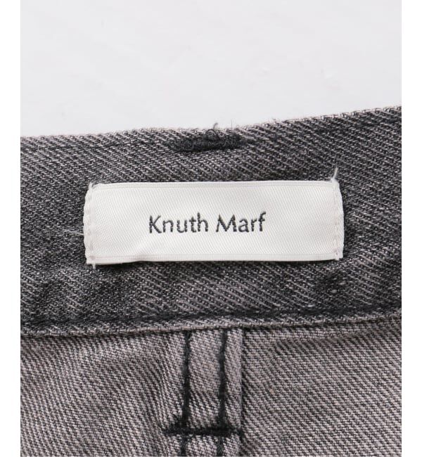 JOINT WORKS「Knuth Marf / クヌースマーフ wide bell-bottom denim pants」|デニム|