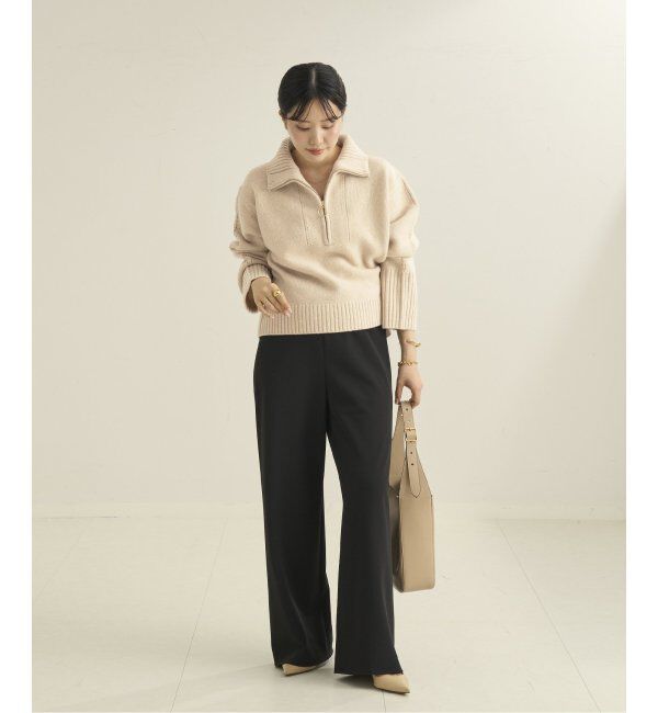 Plage「pooginook zip up ニット」|ニット・セーター|