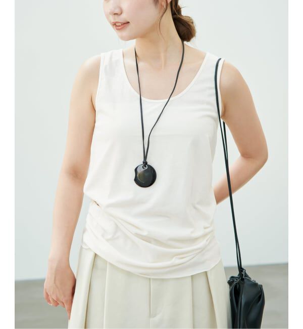 Plage「Jersey サイドタックトップス」|Tシャツ・カットソー|