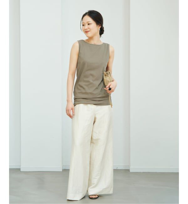 Plage「Jersey サイドタックトップス」|Tシャツ・カットソー|