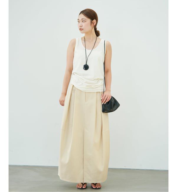 Plage「Jersey サイドタックトップス」|Tシャツ・カットソー|