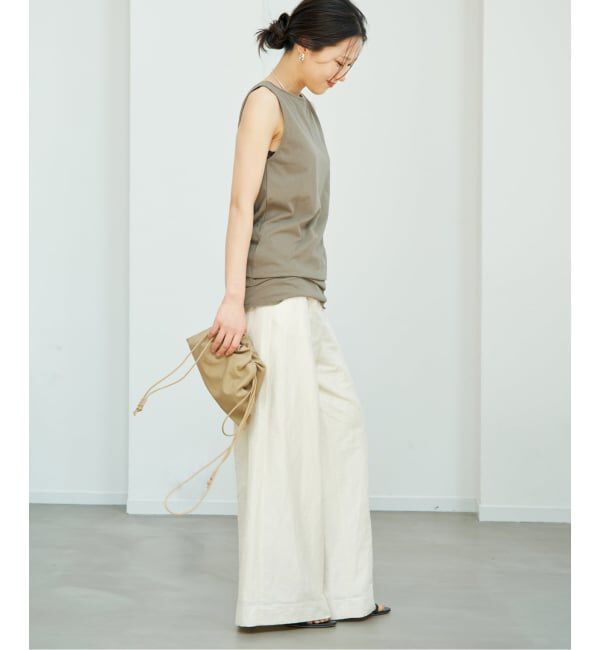 Plage「Jersey サイドタックトップス」|Tシャツ・カットソー|