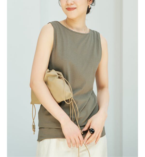 Plage「Jersey サイドタックトップス」|Tシャツ・カットソー|