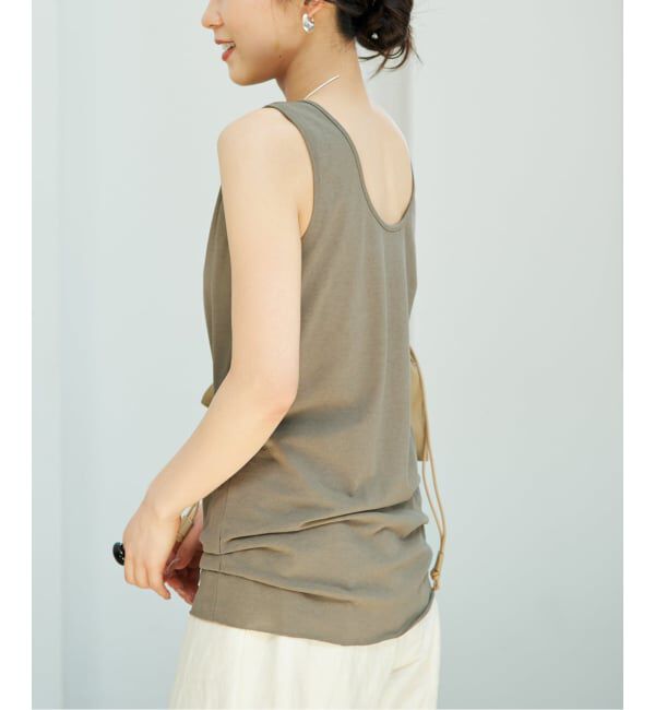 Plage「Jersey サイドタックトップス」|Tシャツ・カットソー|