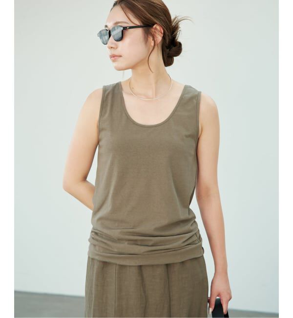 Plage「Jersey サイドタックトップス」|Tシャツ・カットソー|