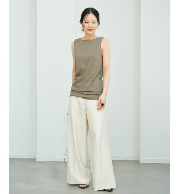 Plage「Jersey サイドタックトップス」|Tシャツ・カットソー|