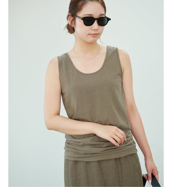 Plage「Jersey サイドタックトップス」|Tシャツ・カットソー|