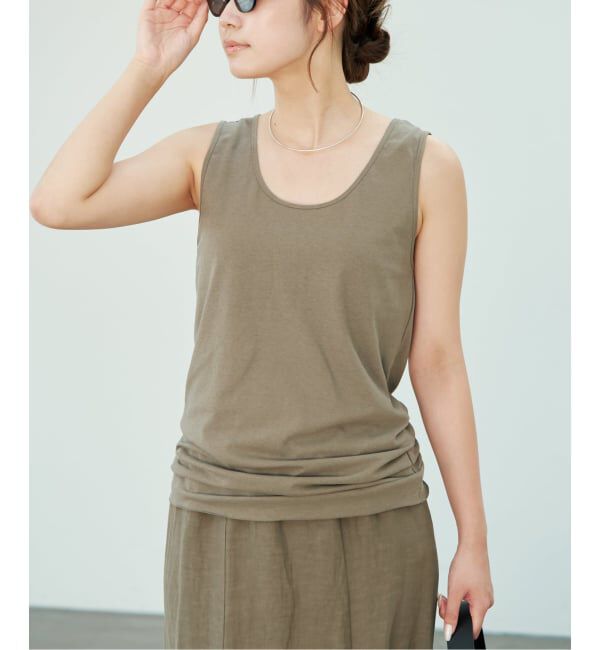 Plage「Jersey サイドタックトップス」|Tシャツ・カットソー|