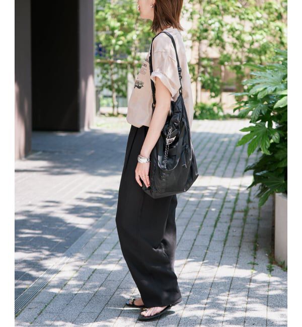 SLOBE IENA「《セットアップ対応可》リネン混パンツ」|その他|
