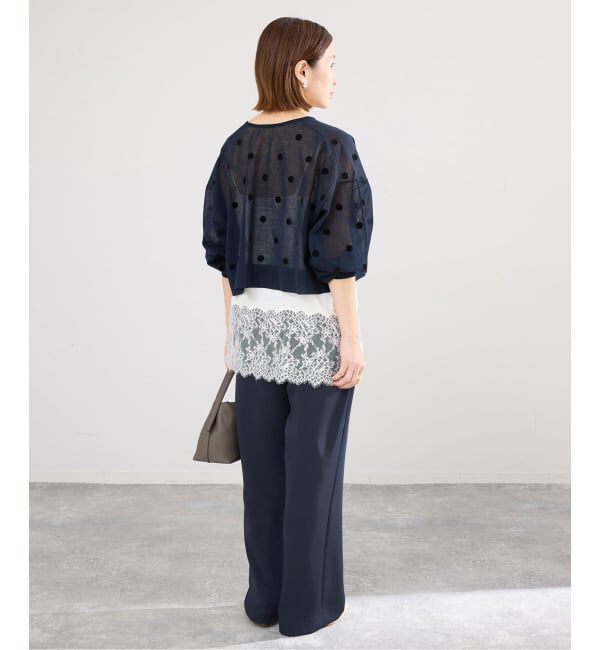 IENA「ウォッシャブルシルキーサテンイージーパンツ」|その他|