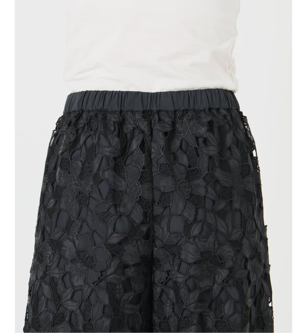 VERMEIL par iena「Cutwork Lace イージーパンツ」|その他|