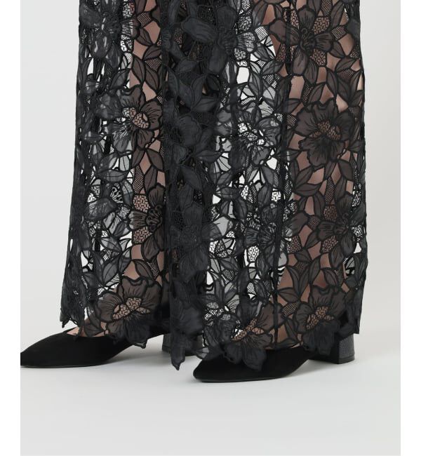 VERMEIL par iena「Cutwork Lace イージーパンツ」|その他|