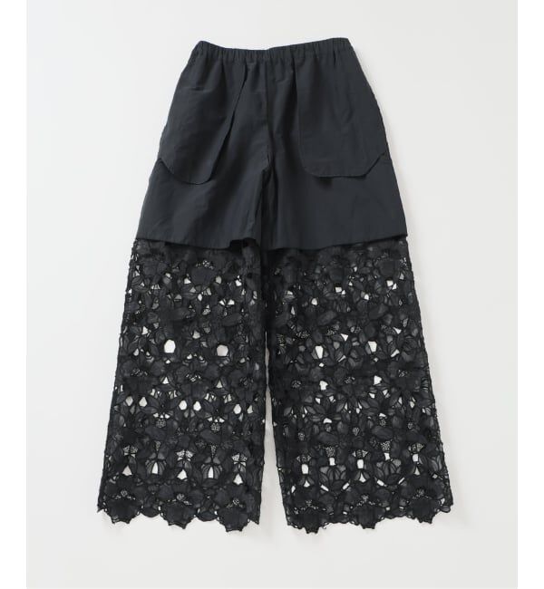 VERMEIL par iena「Cutwork Lace イージーパンツ」|その他|