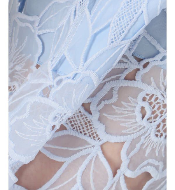 VERMEIL par iena「Cutwork Lace イージーパンツ」|その他|