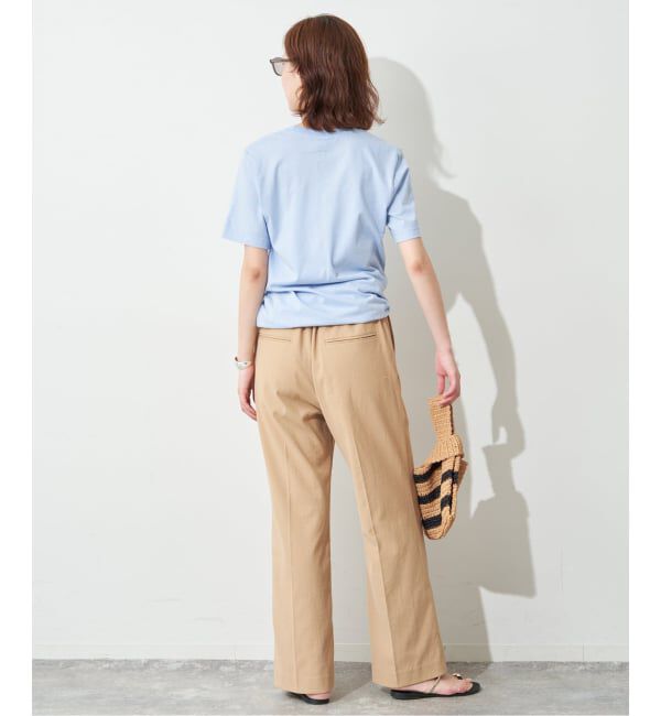 SLOBE IENA「BLUESCENTRIC/ブルースセントリック LOGO TEE」|Tシャツ・カットソー|