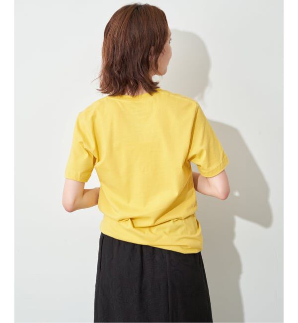 SLOBE IENA「BLUESCENTRIC/ブルースセントリック LOGO TEE」|Tシャツ・カットソー|