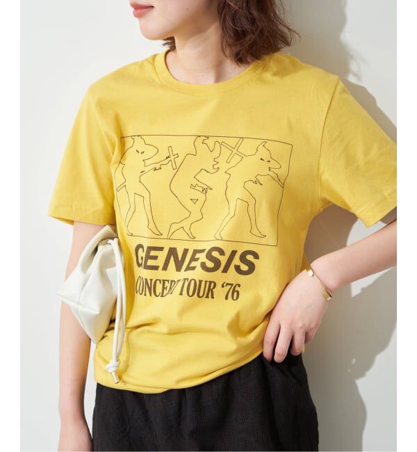 SLOBE IENA「BLUESCENTRIC/ブルースセントリック LOGO TEE」|Tシャツ・カットソー|