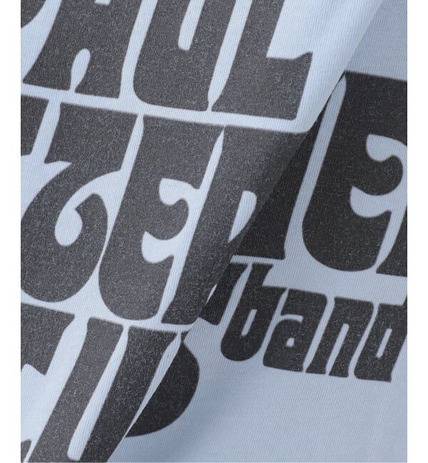 SLOBE IENA「BLUESCENTRIC/ブルースセントリック LOGO TEE」|Tシャツ・カットソー|