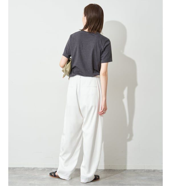 SLOBE IENA「BLUESCENTRIC/ブルースセントリック LOGO TEE」|Tシャツ・カットソー|